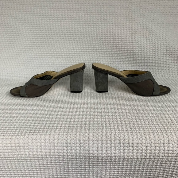 Calvin Klein Jerri Nubuck Suede Mules - Picture 3 of 5